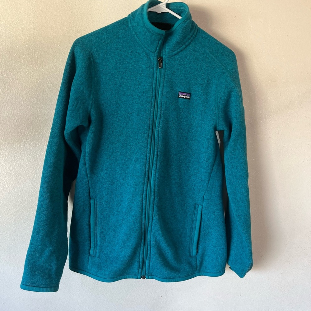 Teal Patagonia Zip-Up
